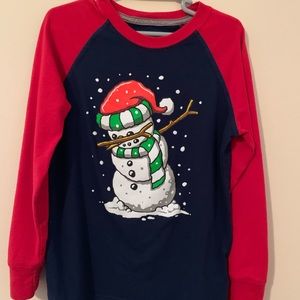 2 long sleeve boys Christmas shirts 🎄